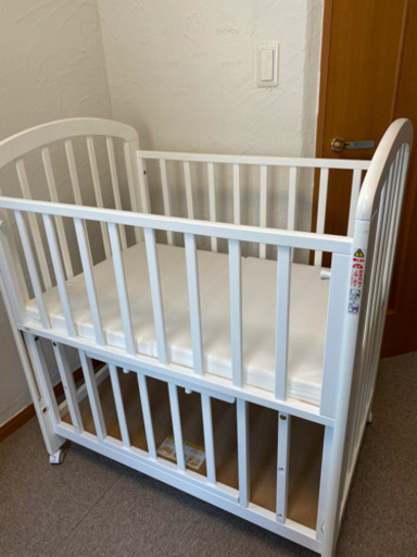 カトージ　ミニベビーベッド（ビアンコ2）　60cm×90cm