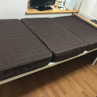 シングルハイベッド(ベッド下55cm)＋マットレス