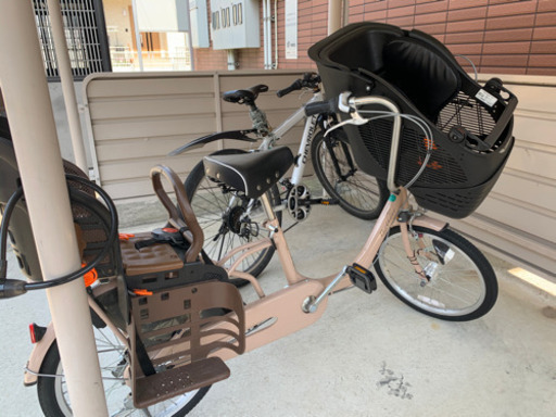 ママチャリ  子供2人乗せ用　売ります