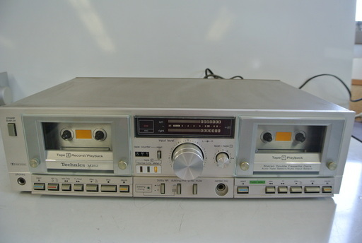 Technics テクニクス ステレオ ダブルカセットデッキ RS-M202