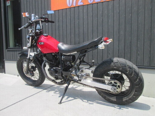 ★タイヤ前後新品渡し！TW225　ロンスイカスタム！セル付　実動車★ヤマハ　TW200　TW