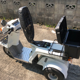 整備済!即納!! 自賠責保険付■後期型ジャイロX 軽二輪登録済　2人乗仕様　GWに乗って帰れます！の画像