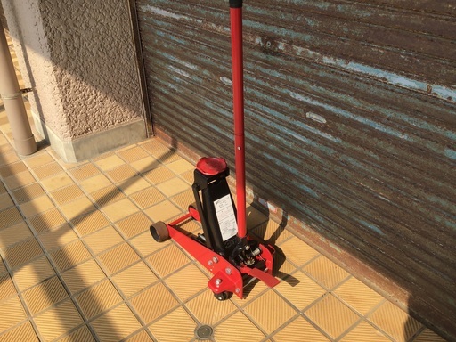 油圧式ガレージジャッキ　大型車対応用