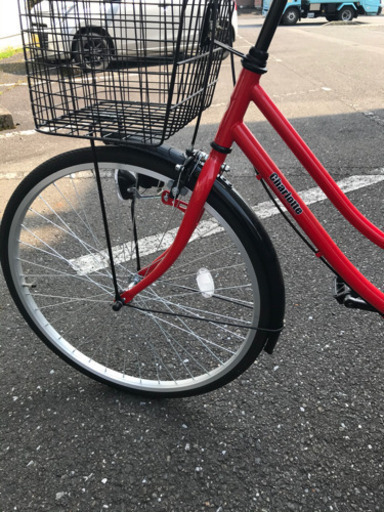 中古　自転車　【赤】