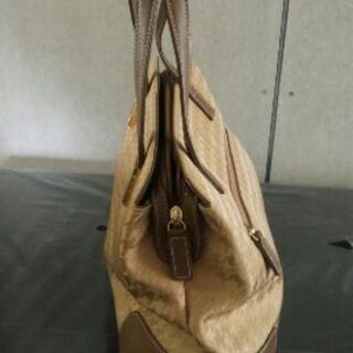 超美品！未使用！　ミラショーン　ハンドバッグ　（千鳥格子／サウンドベージュ）の画像