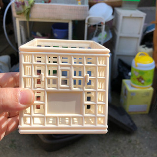 ペン立て　小物入れ　かご