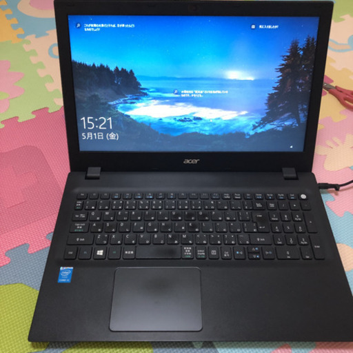 パソコン acer TravelMate P257M i3-5005U office2016