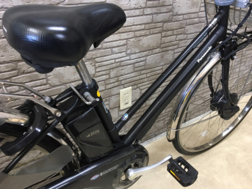 東京23区配達無料　新基準　Panasonic パナソニック  ビビチャージWT 8.9Ah リチウム  電動自転車 中古自転車☆27インチ☆新品バッテリー