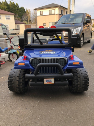 値下げ！12v乗用カー　2人乗り用　Jeep