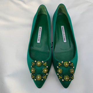 23cm/36/MANOLO BLAHNIK マノロブラニク/フラットシューズ