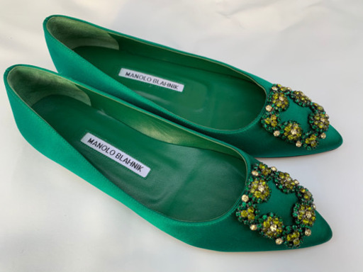 23cm/36/MANOLO BLAHNIK マノロブラニク/フラットシューズ