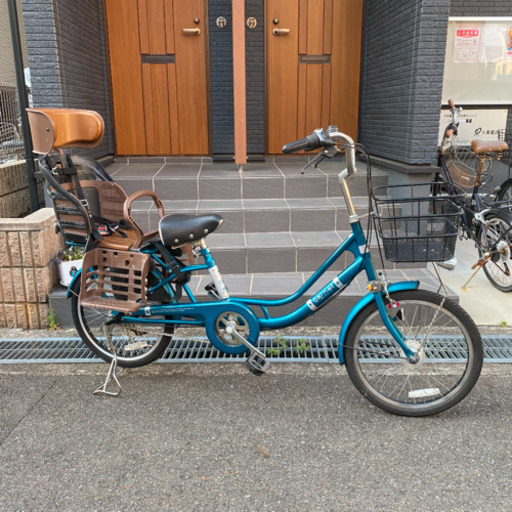 ☆子供乗せ自転車　非電動　簡易整備済み❣️