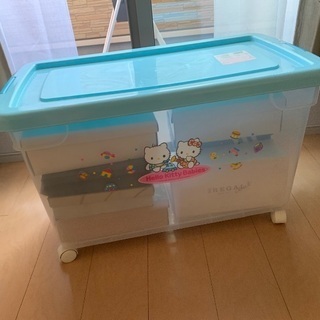 収納ケース　キティーちゃんの画像