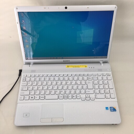 SONYノートPC Win10 Core i3 4GB SSD 128GB