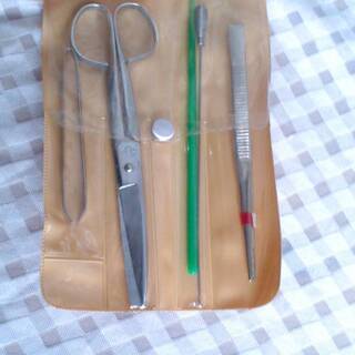 はさみ　ピンセット　毛抜き　耳かき　自宅保管品