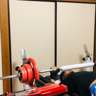 ①ベンチ プレス/スクワットラック②セイフティーラックワイド