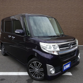 タント　カスタムRS　純正８インチナビ　フリップダウンモニター