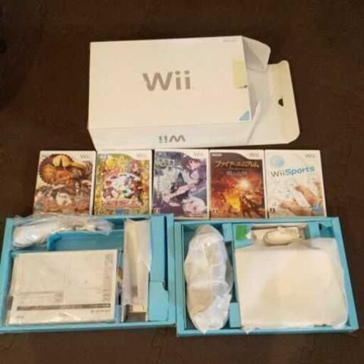 wii本体とソフト五本セット★