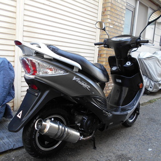 キムコ　V-LINK125SR　4スト　Eオイル交換済　ガソリン満タンの画像