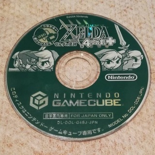 ゲームキューブ用ソフト「ゼルダの伝説４つの剣」ディスクのみ（ジャ...