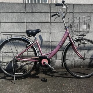 【中古】アルベルト 26インチ ブリヂストン ベルトドライブ  ママチャリ