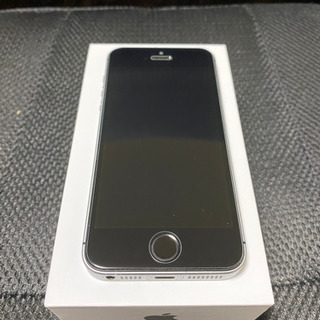iPhone SE 64GB SIMフリーモデル スペースグレイ