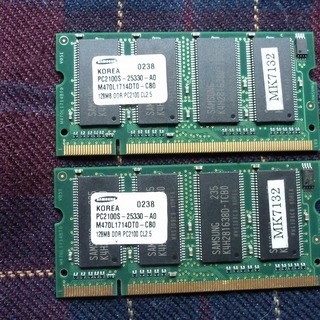 メモリ　pc2100 128mb　
