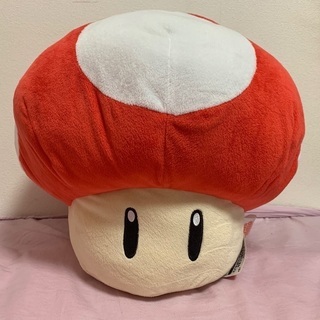 スーパーマリオの1UPキノコぬいぐるみ🍄(スーパーキノコ)