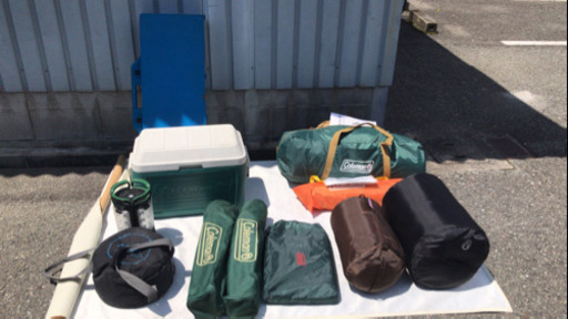 キャンプ用品　Coleman まとめて