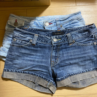 デニムショートパンツ