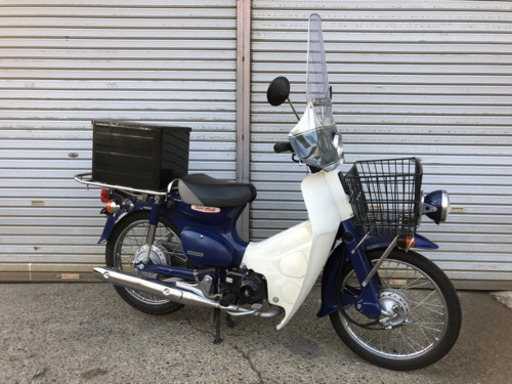 キレイな車両♪ ホンダ プレスカブ50 Fi AA01 風防・ボックス付き 現車確認・全国配送ご相談ください!