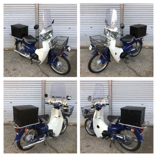キレイな車両♪ ホンダ プレスカブ50 Fi AA01 風防・ボックス付き 現車確認・全国配送ご相談ください!　
