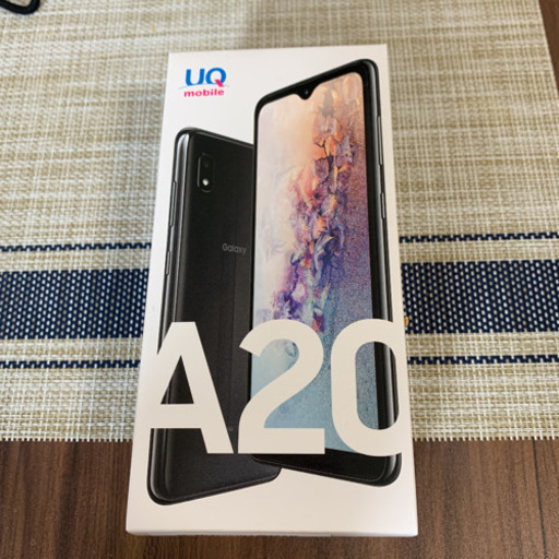 GalaxyA20 SIMフリー UQモバイルモデル