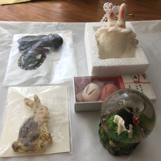 ウサギグッズ　まとめて色々
