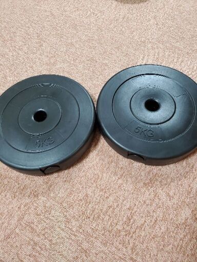 【商談中】バーベル一式60kg程度(値下げ交渉承ります)