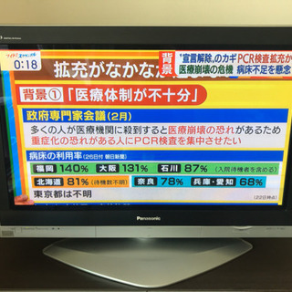 パナソニック　プラズマテレビ　37インチ