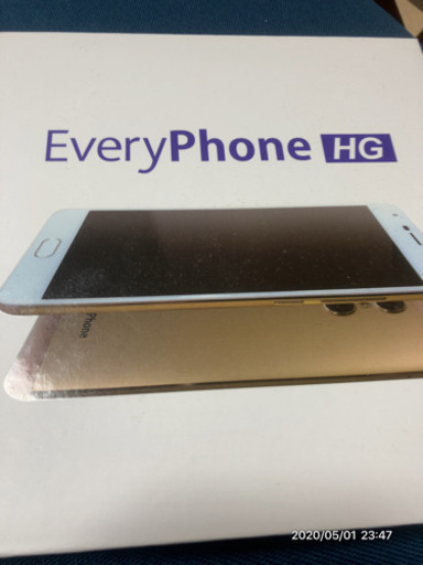 新品未使用simフリーAndroidスマートフォン