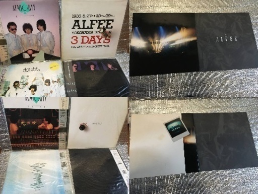 福袋アルフィー　希少　入手困難品　LPレコード　その他 THE ALFEEがALFEEの時のアルバム