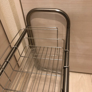 受渡決定済★ステンレス シンク上水切りラック KU-01N モリ工業の画像