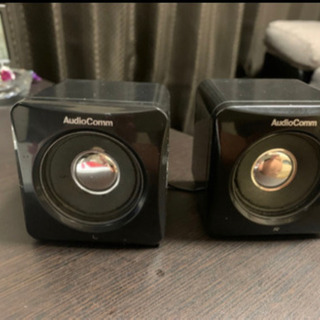 小型スピーカー　携帯、ラジオ、TVなんでも接続可能！