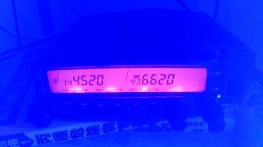 無線機アマチです、アンテナ付け合わせ