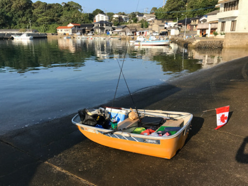 FRP ボート ヤマハ 小型ボート　2馬力ボート