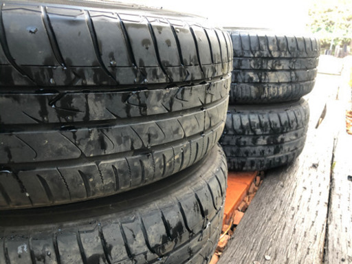 【値下げ】215/60R17  6穴　ハイエース.キャラバンに　タイヤ、アルミ セット