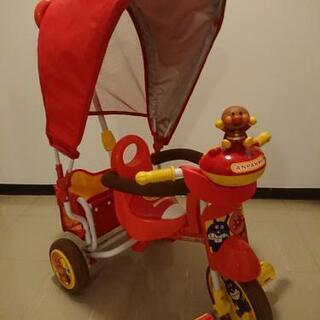 アンパンマン おしゃべり三輪車 幌付き 