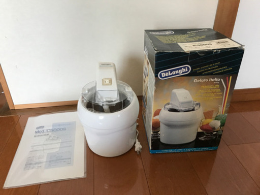 デロンギ　ジェラートメーカー　【新品未使用】