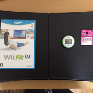 バランスwiiボード＋フィットメーターセット。新品電池2個付き
