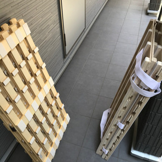 （受渡完了）ニトリ　シングルサイズ　スノコ２つ