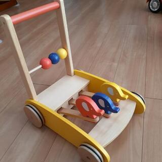 ゾウさん歩行器　手押し車　