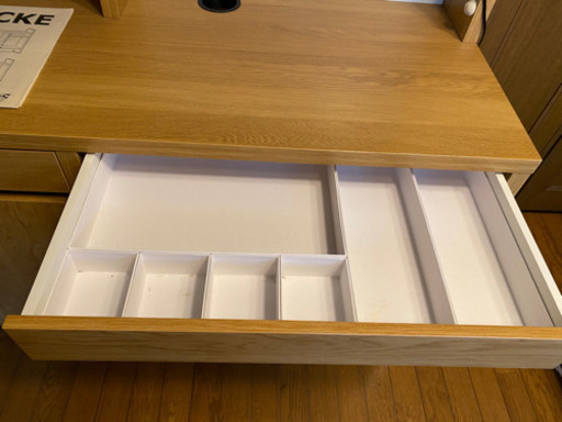 IKEA ミッケ　茶色　学習机