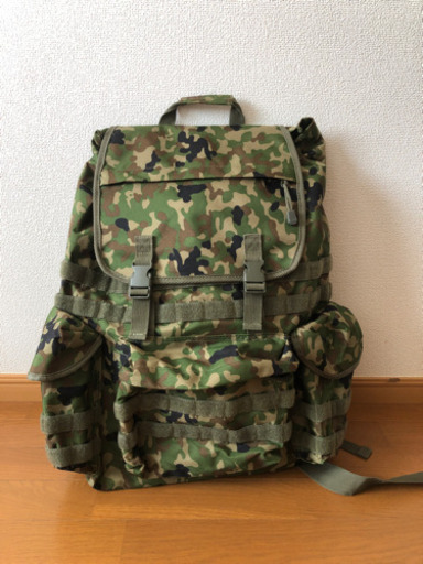 【受け渡し決定】迷彩リュック
